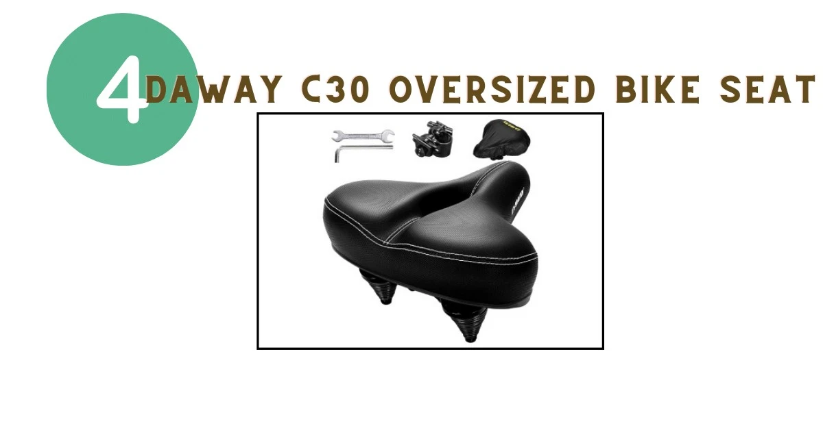 DAWAY C30 Oversized Bike Seat